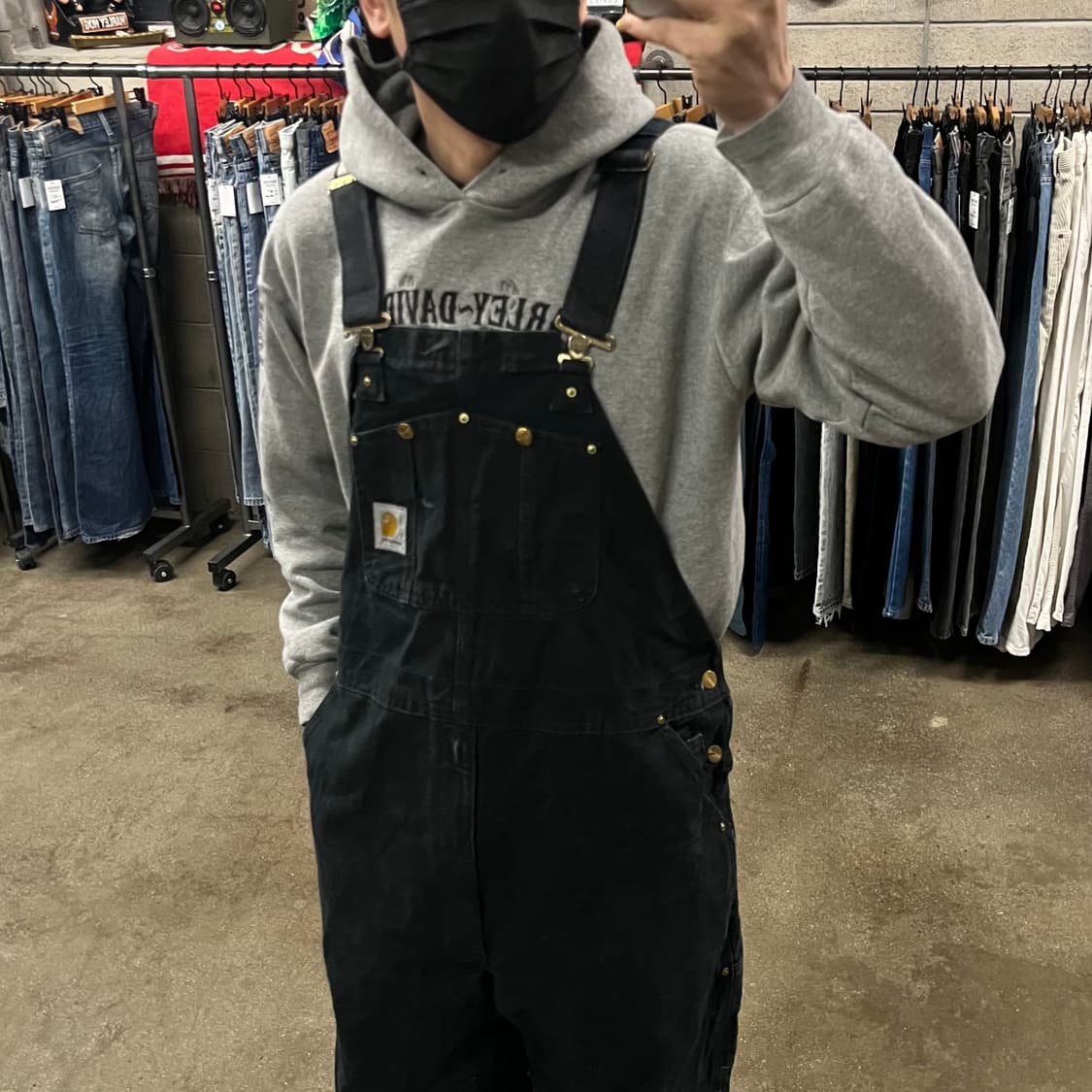 Carhartt 더블니 오버롤  (~38“) 상품이미지2