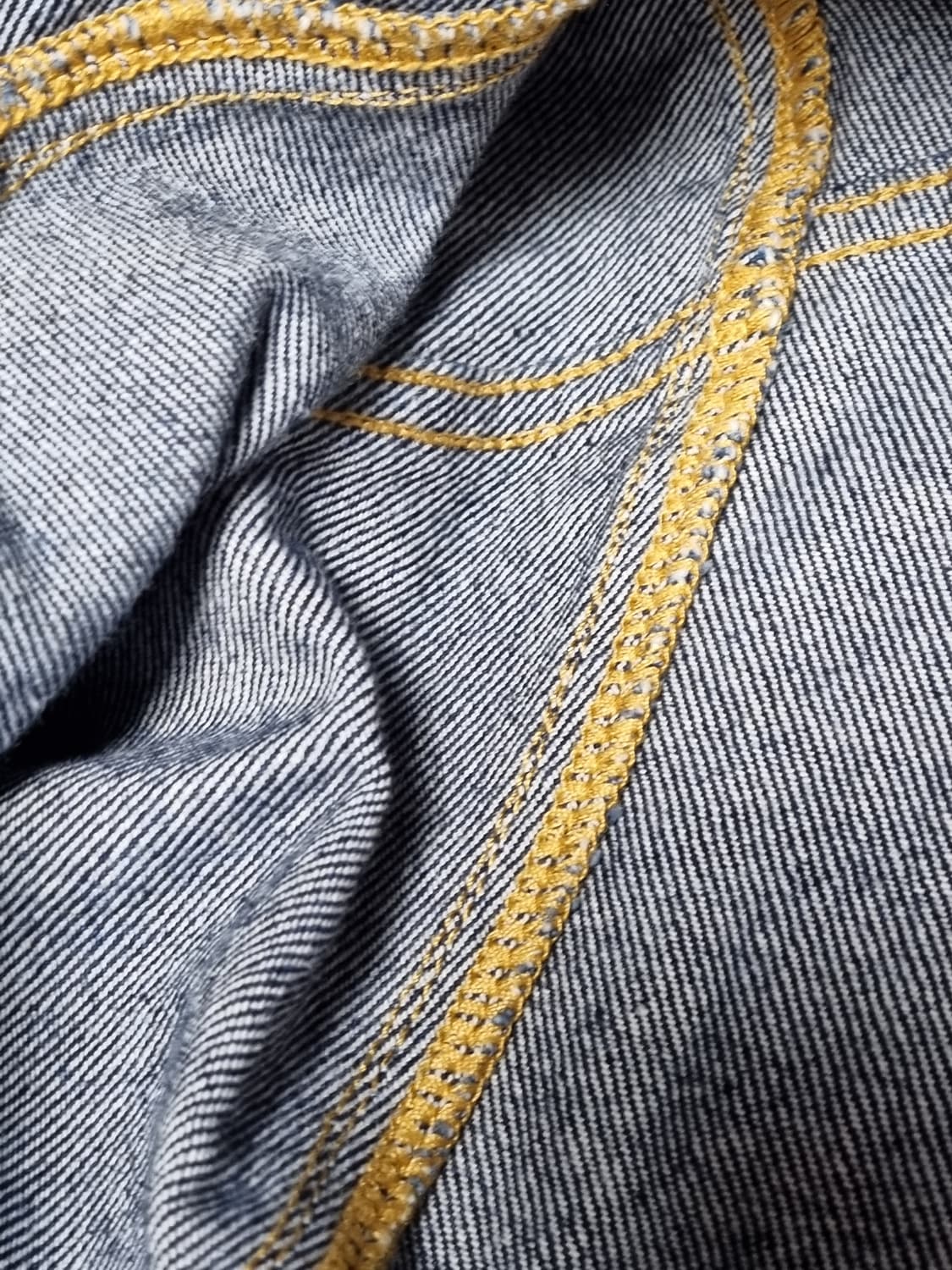 Hugo made 스톰라이더 크롭 청자켓 남성용 110 상품이미지7