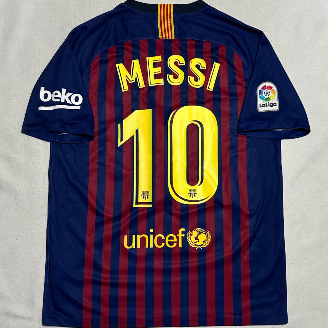 🫶🏻나이키 바르셀로나 18-19시즌 No.10 메시 유니폼🫶🏻 상품이미지1