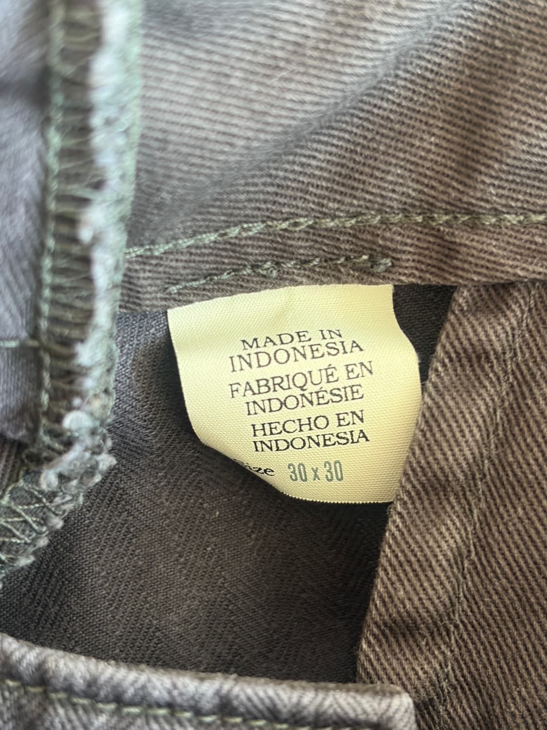 (30x30) RRL 헤링본 필드 팬츠 더블알엘 청바지 빈파포  상품이미지5