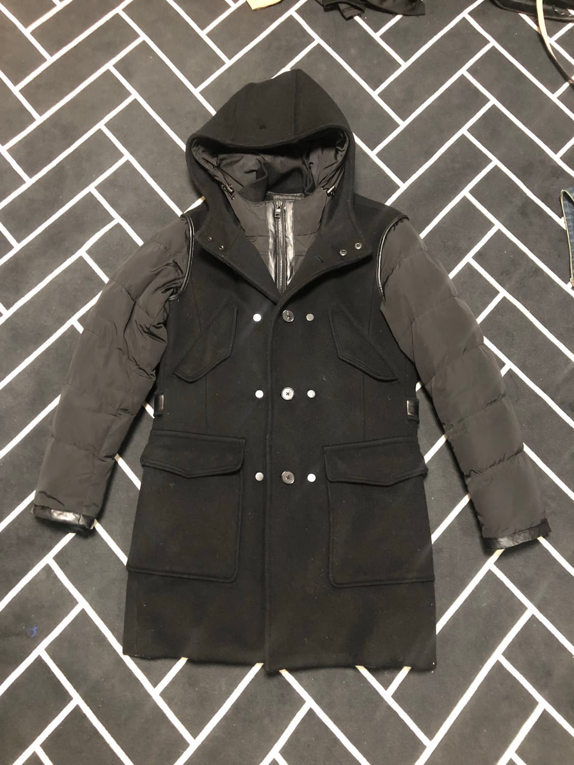 시스템옴므 니트구스패딩코트/몽클레어 스톤 발망 프라다 구찌 톰포드 벨루티 상품이미지1