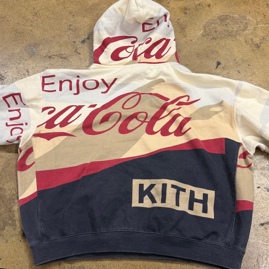 [정품/M] 코카콜라 Enjoy 후드티 b10 상품이미지4