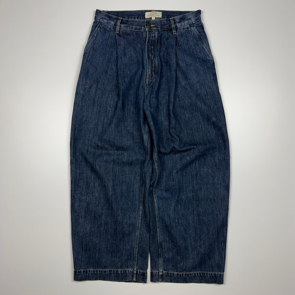 (32) 스튜디오니콜슨 데님 벌룬팬츠 상품이미지1