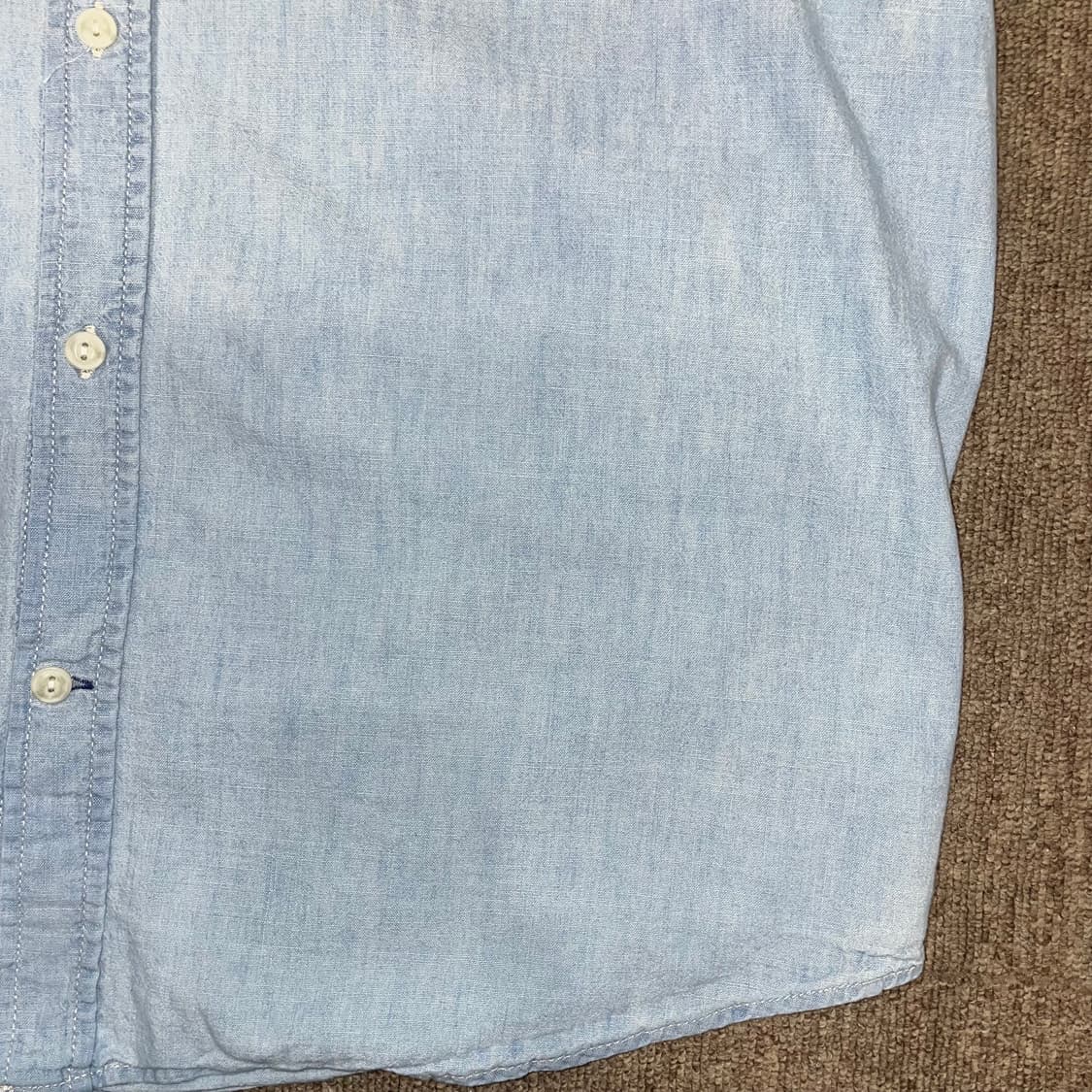  (L) GAP 갭 데님 셔츠 상품이미지5