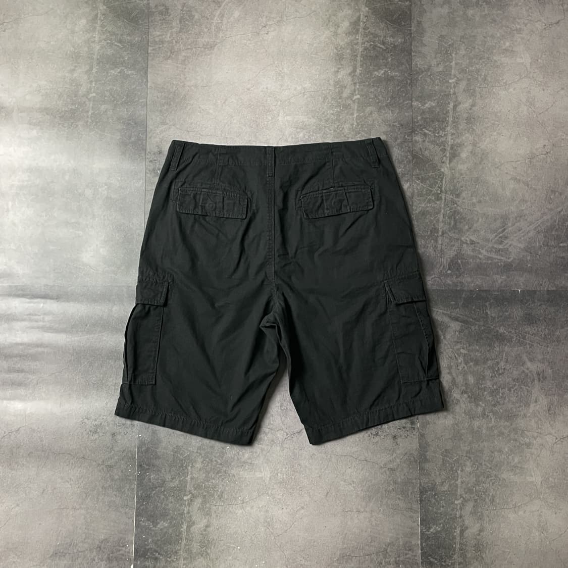 OLD NAVY 올드네이비 블랙 코튼 카고 하프팬츠 A00730 상품이미지5