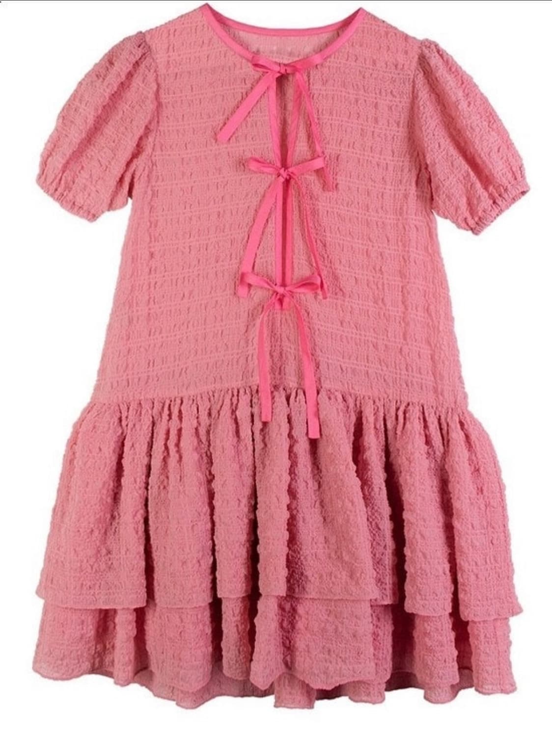 Babydoll Dress (Pink) 상품이미지3