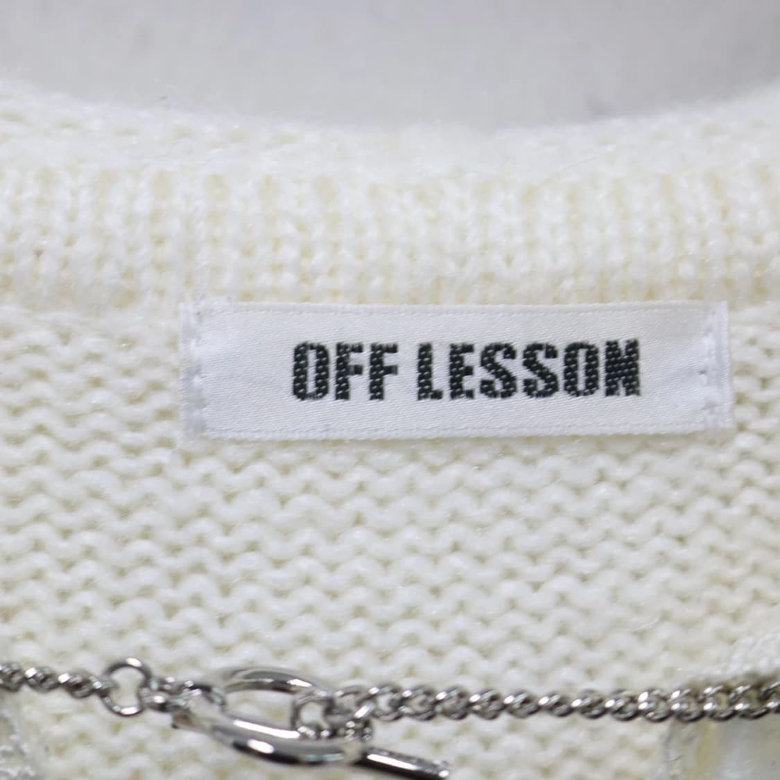 OFF LESSON 퍼 버클 가디건  60005 상품이미지6