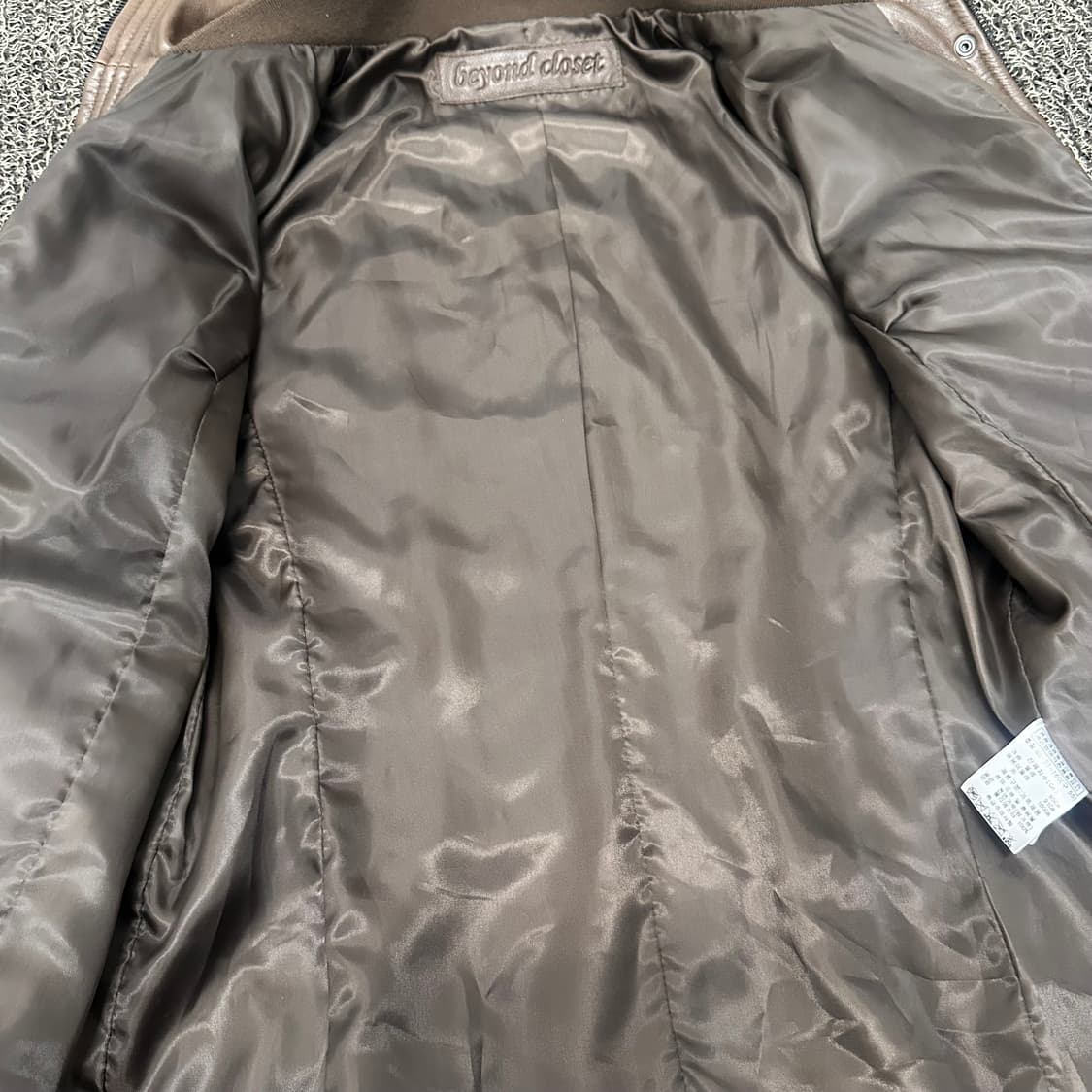 비욘드클로젯 여성 양가죽 자켓 브라운 55사이즈 상품이미지7