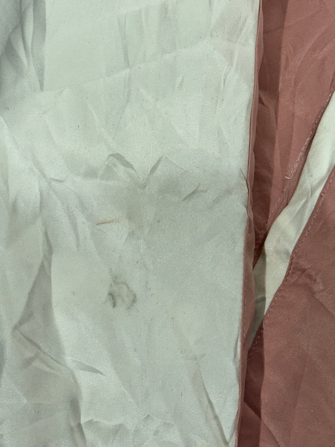 일본 빈티지 핑크 화이트 스카잔 자켓 XS 상품이미지9