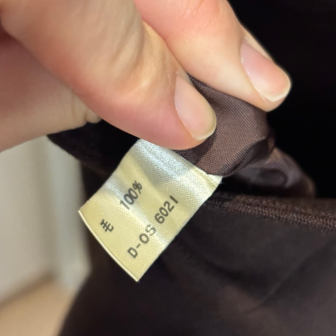 끌로에 모카 브라운 울 100% 조끼 베스트 상품이미지7