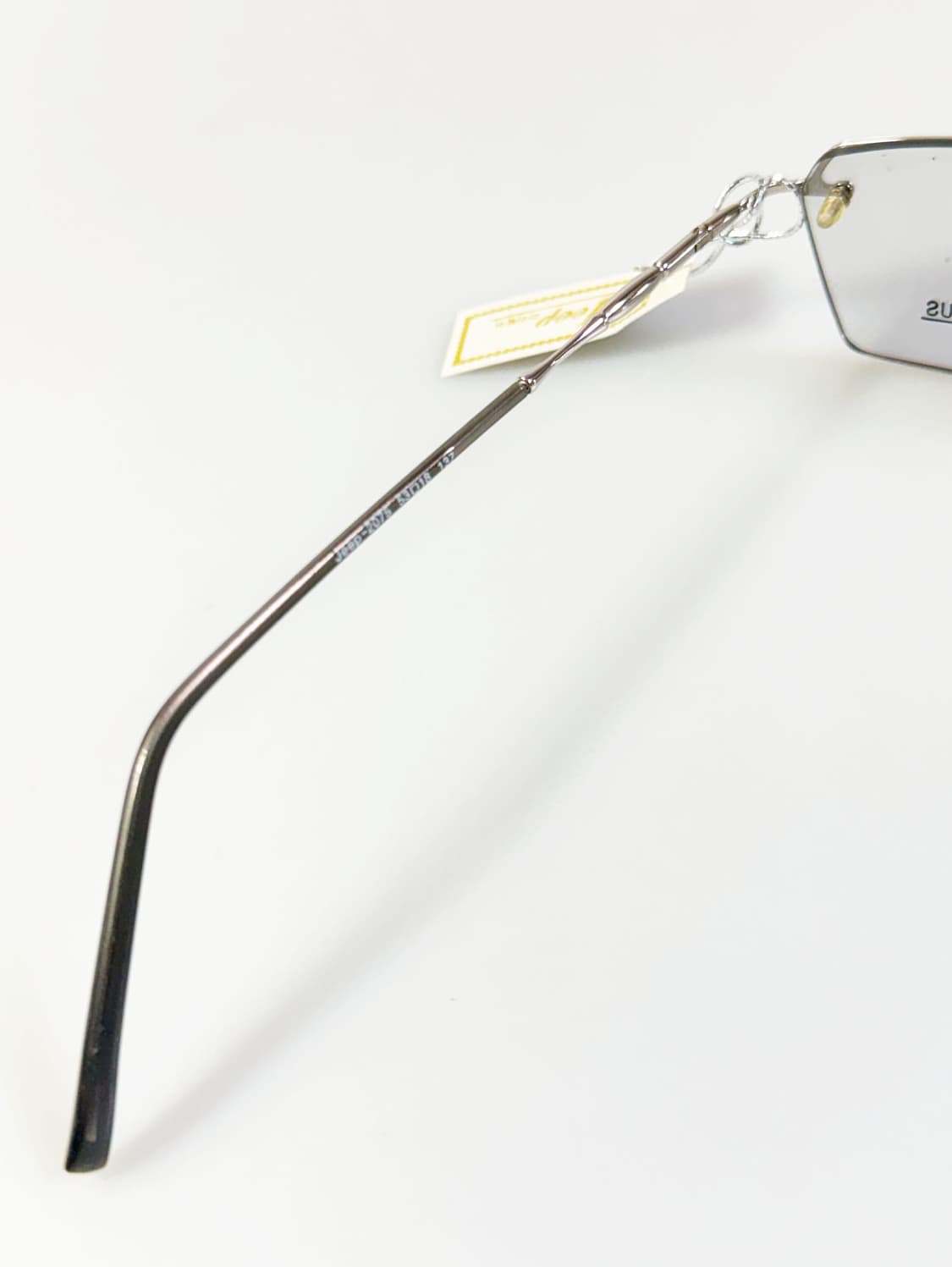 JEEP PLUS 실버 메탈 반무테 스퀘어 빈티지 안경 상품이미지7