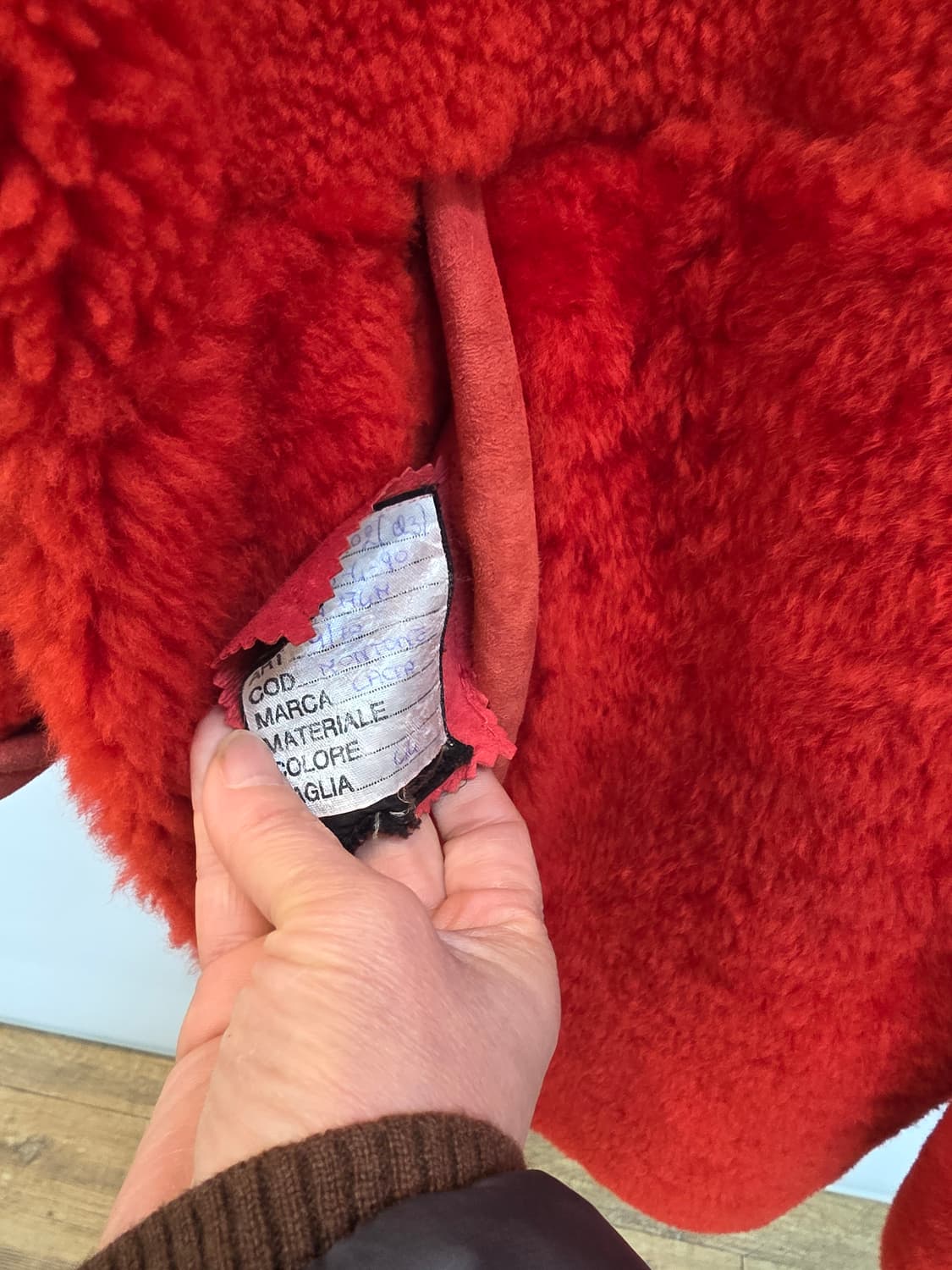 FENDI,양털 무스탕코트 상품이미지5