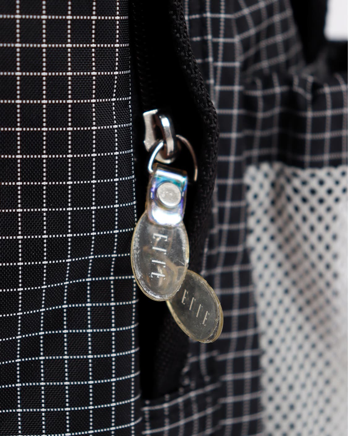 [ELLE] 그리드 패턴 데일리 백팩 상품이미지10