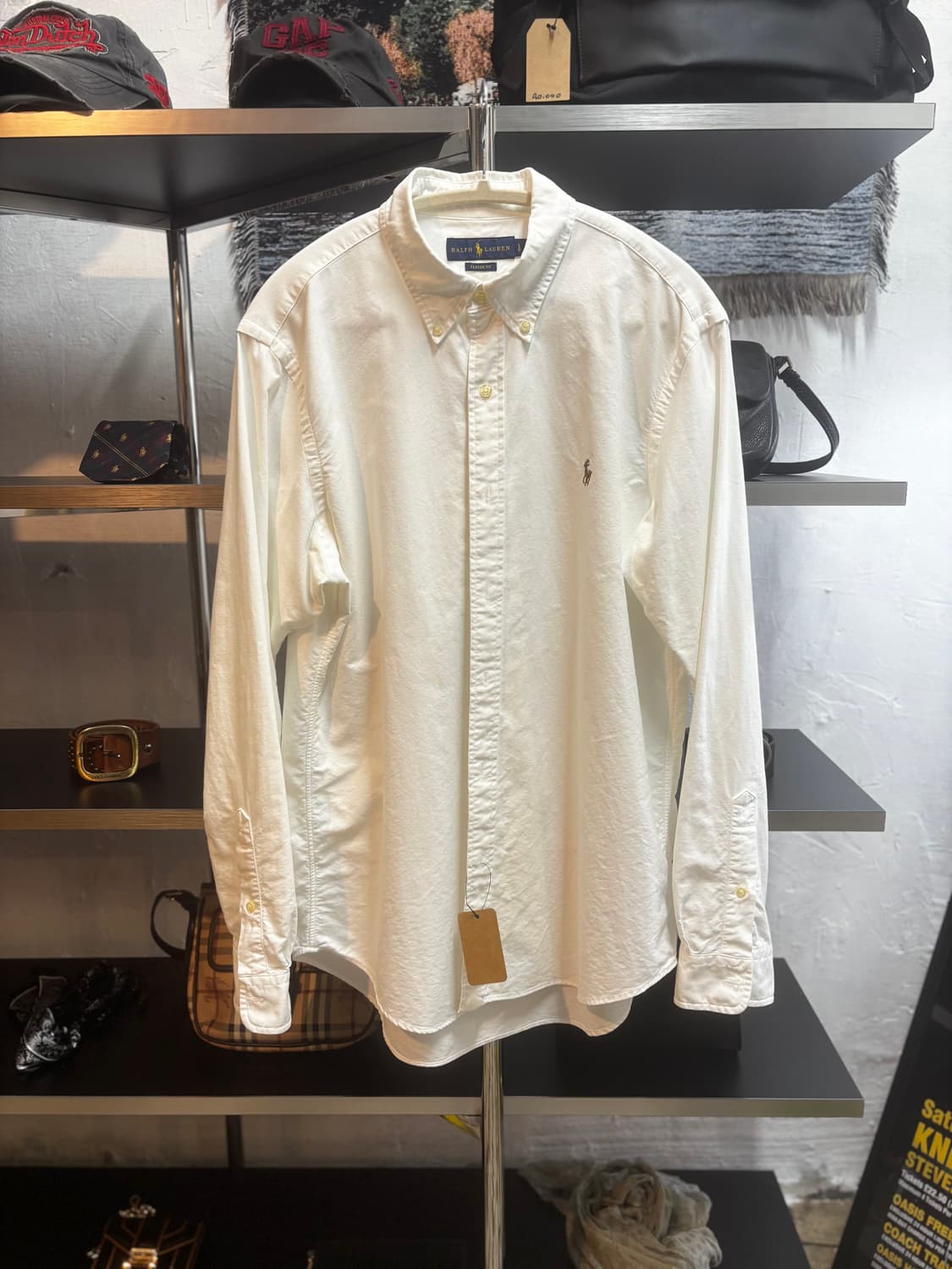 랄프 로렌 클래식핏 옥스포드 셔츠   상품이미지1