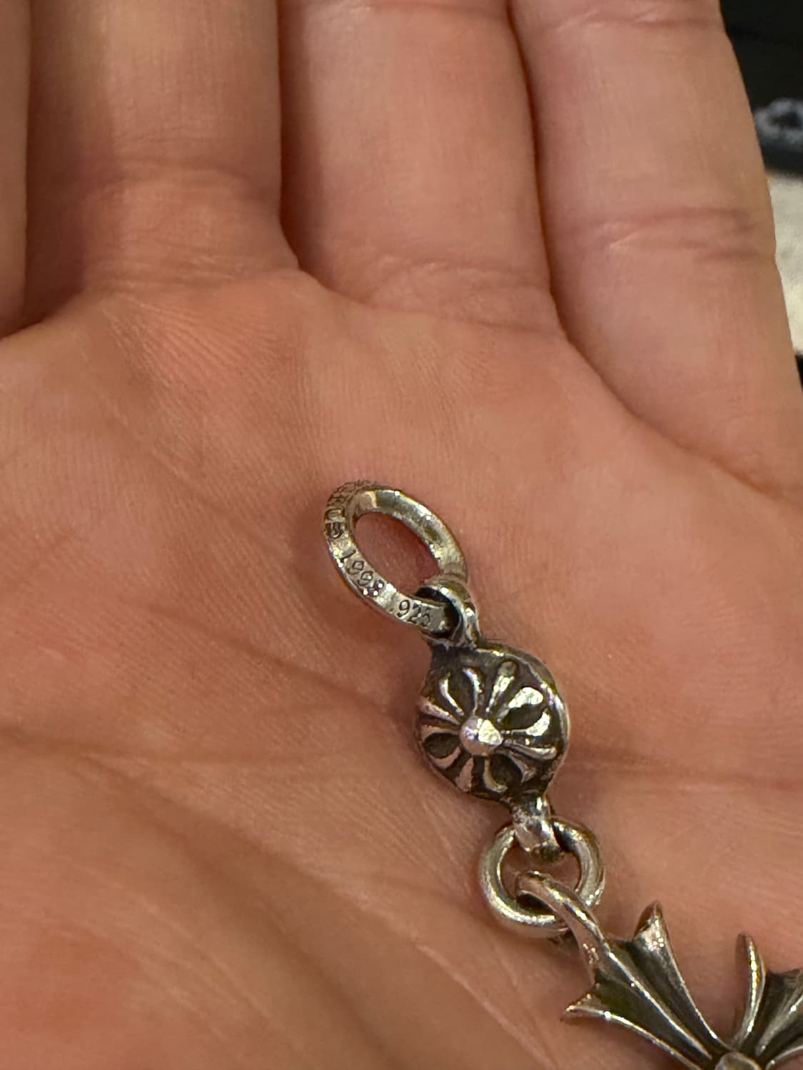 크롬하츠 원볼 타이니 펜던트+볼체인 30인치 상품이미지4