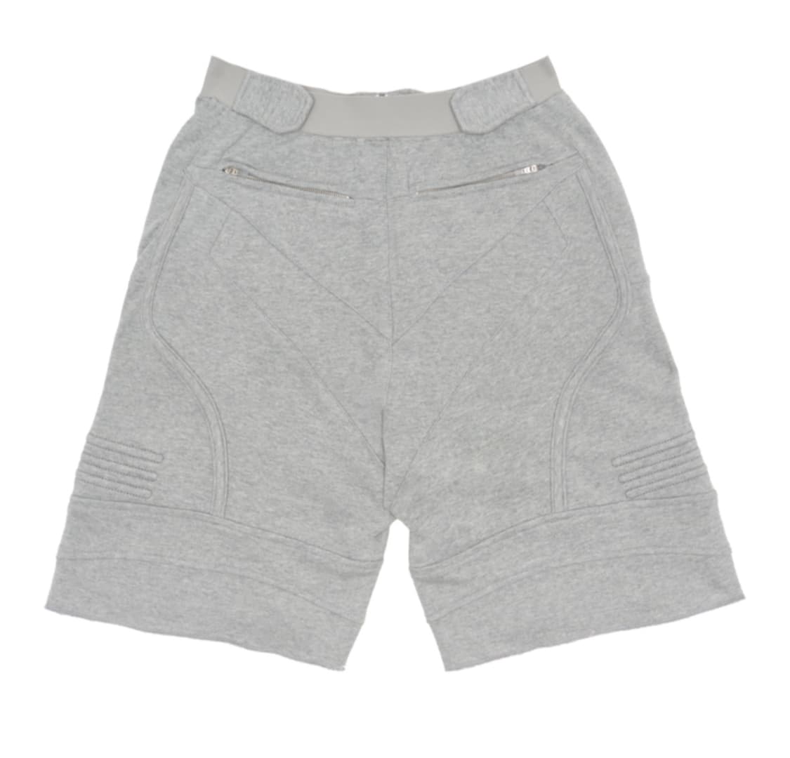 BIKER BANDING SWEAT SHORT 그레이 S사이즈 상품이미지3