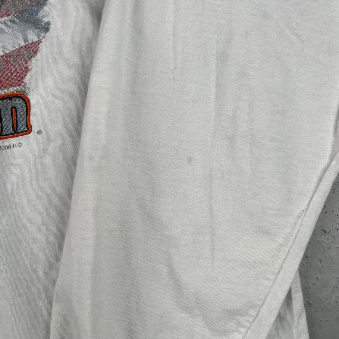 할리데이비슨 쉴드 로고 롱슬리브 화이트 상품이미지6