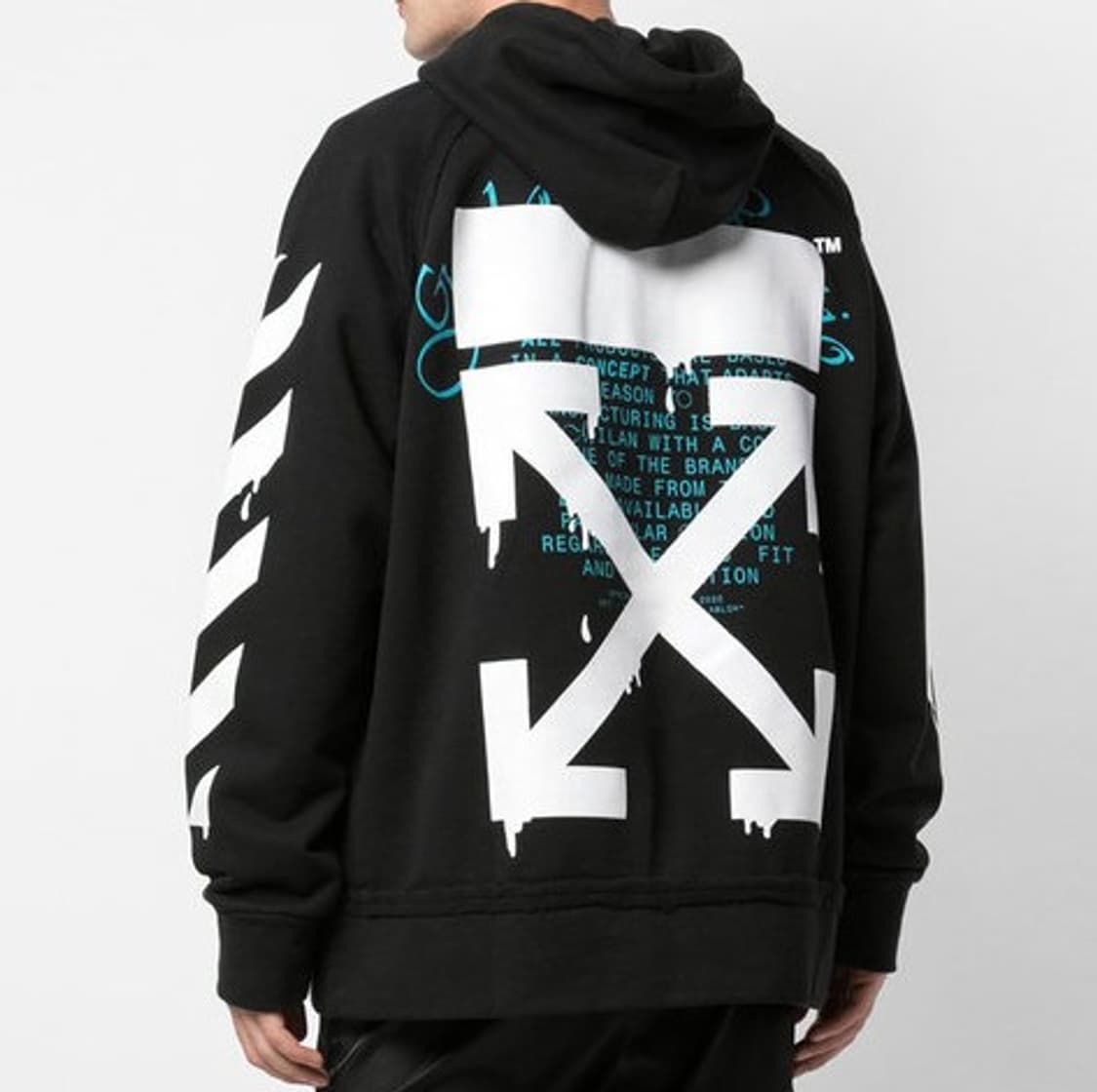 오프화이트 20ss 드리핑 애로우 오버 후드티 PN6556 상품이미지2