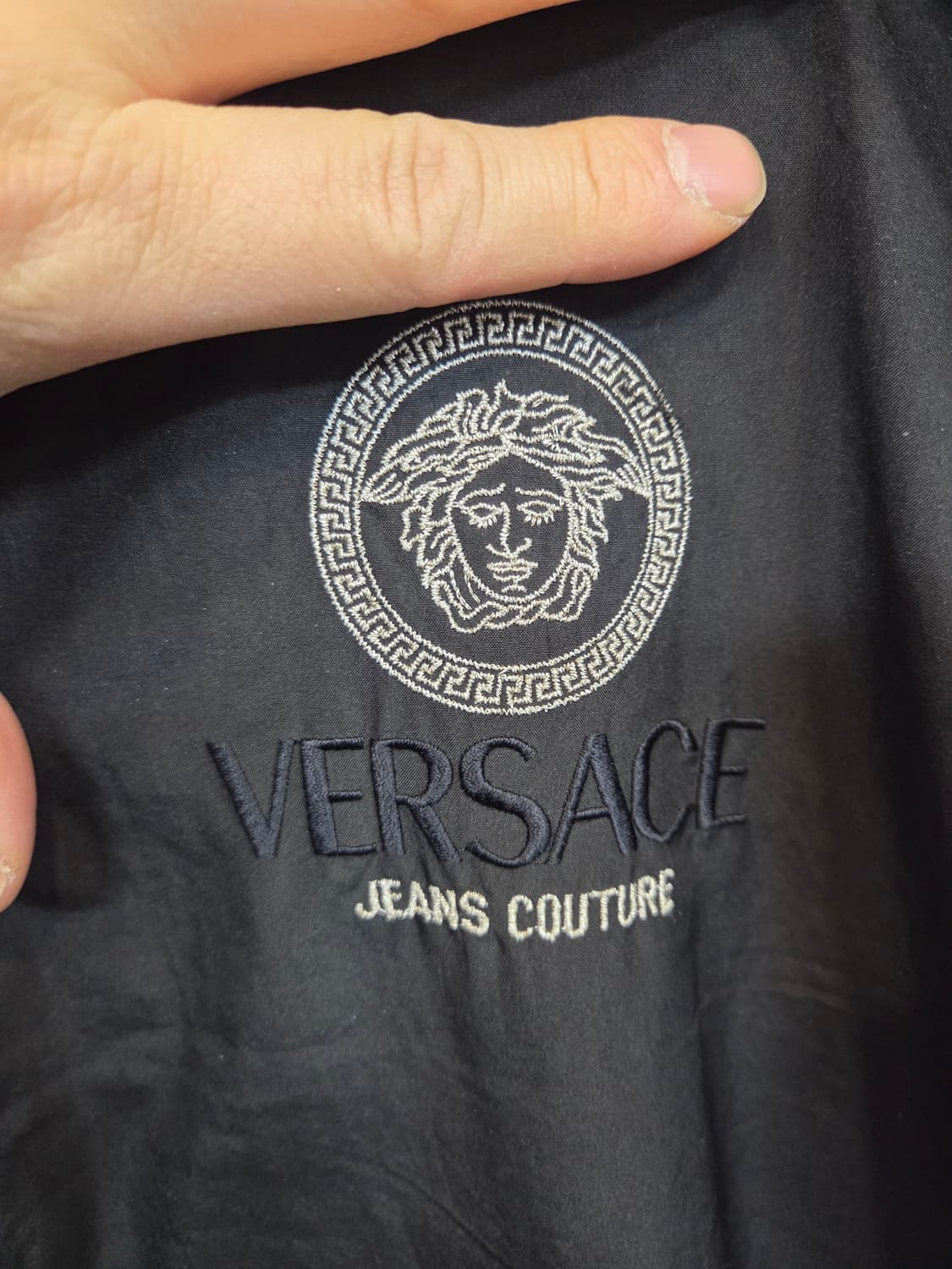 베르사체 빈티지 올드스쿨 방풍 베스트 집업조끼 L xl 상품이미지5