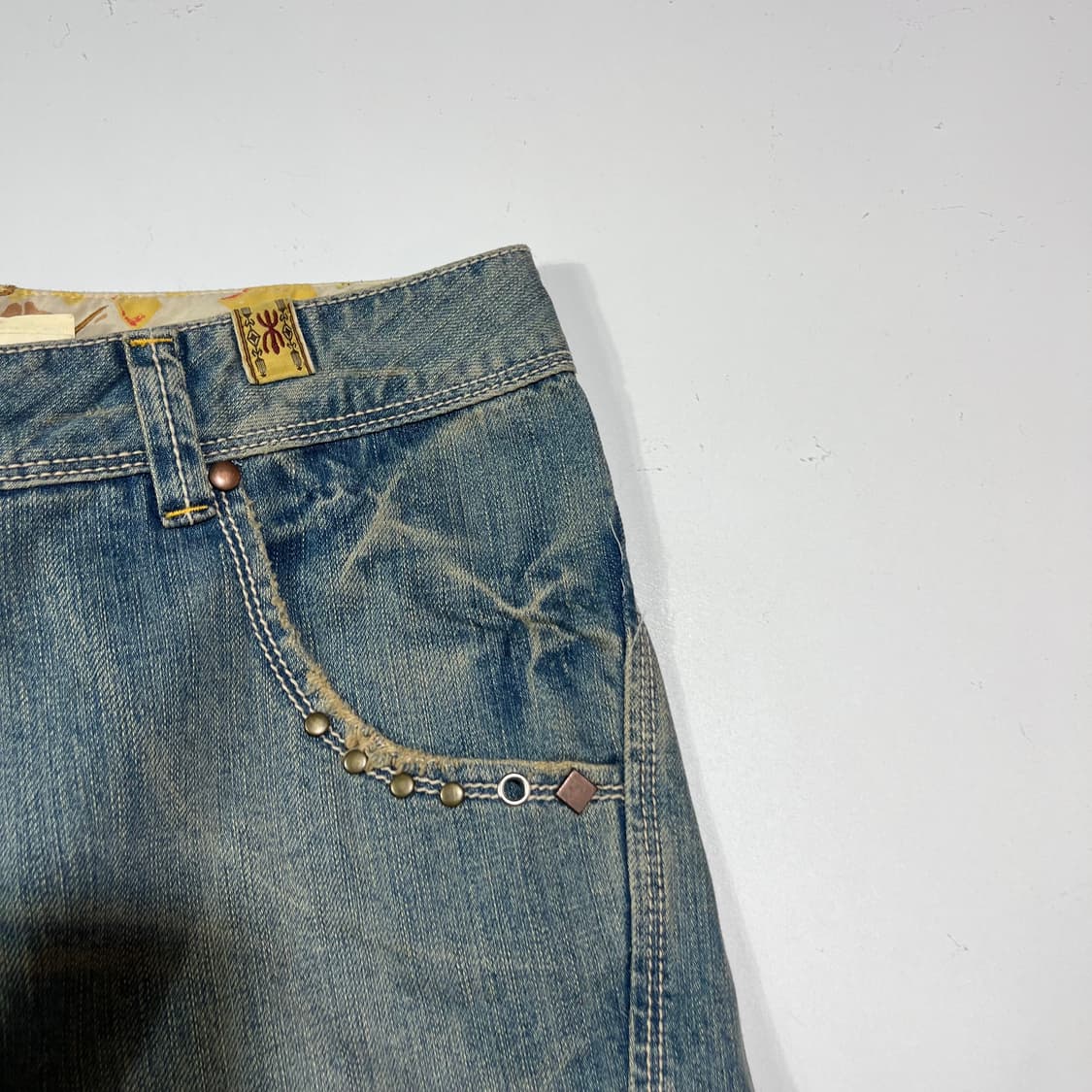 썰스데이 아일랜드 데님 팬츠 상품이미지5