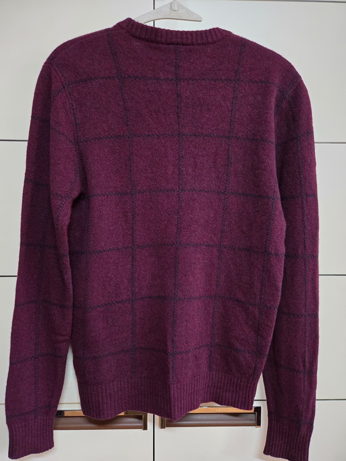 라코스테 울 버건디 니트 스웨터 상품이미지5