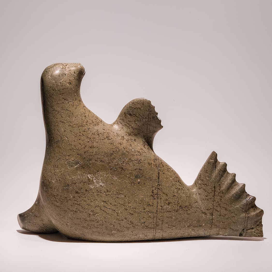 Inuit Hand-carved Soapstone Sea Seal 상품이미지4