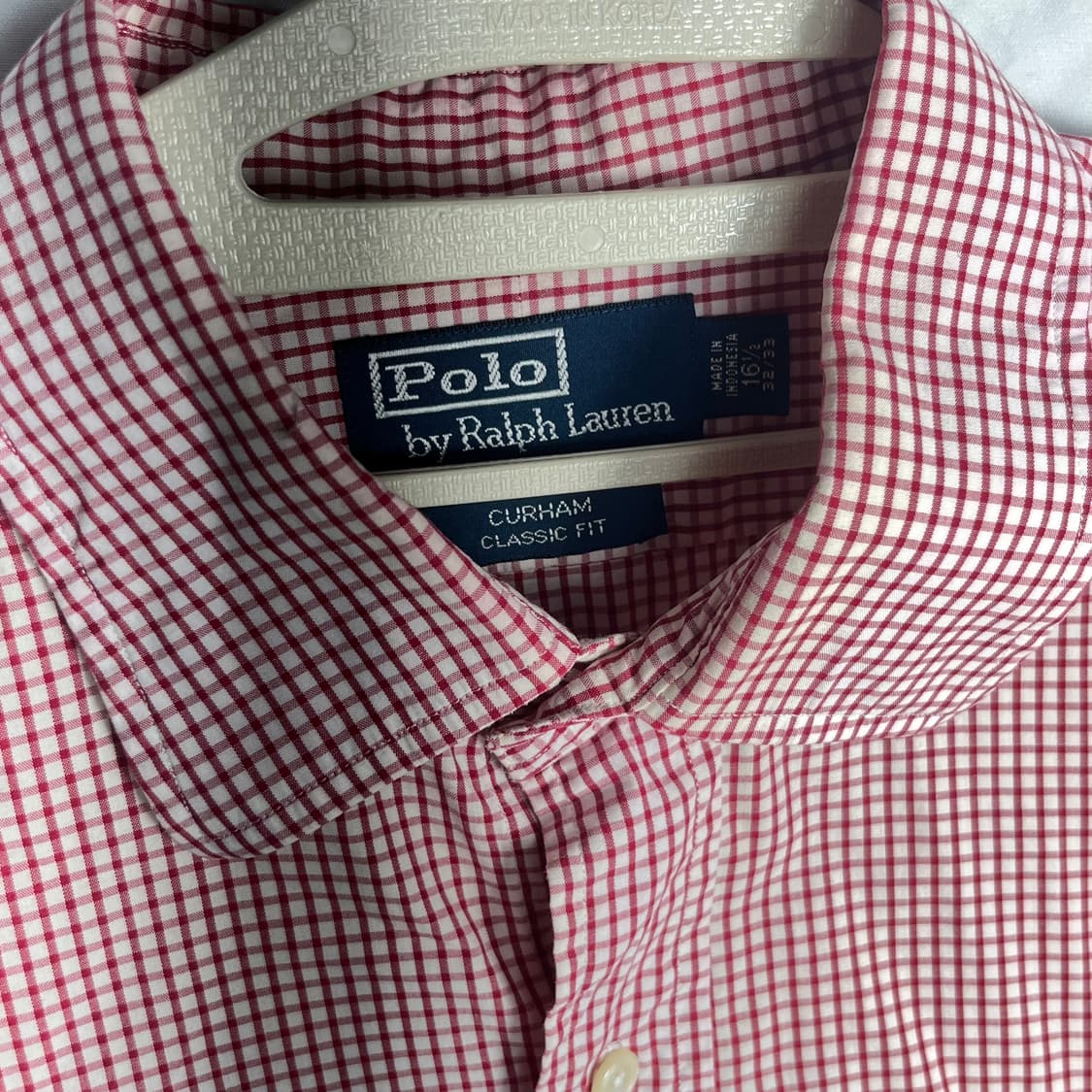 [POLO] 폴로랄프로렌 레드체크 셔츠 상품이미지2