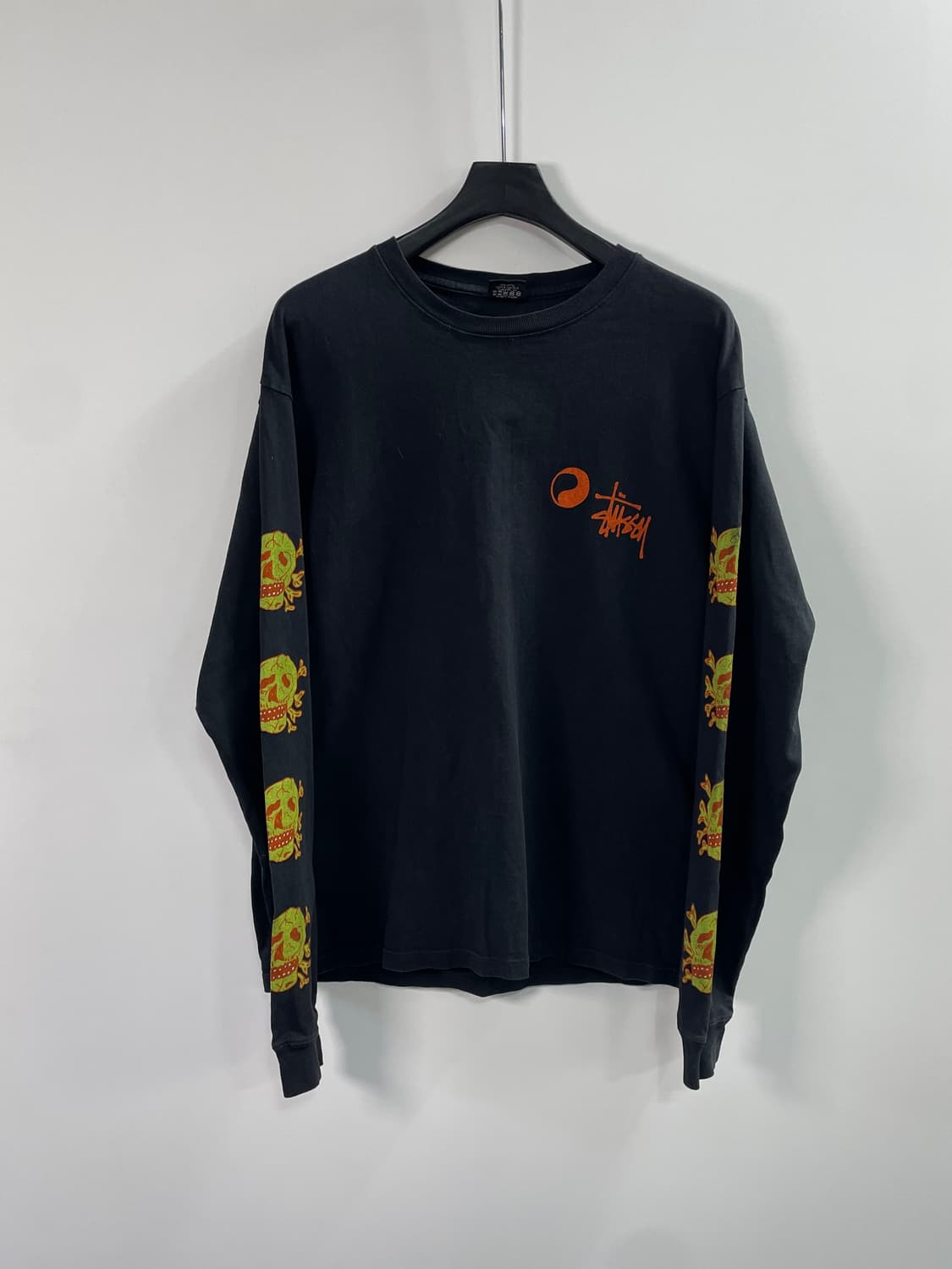 스투시 X 아워레가시 스컬 빅로고 롱슬리브 긴팔티 (on.105) 상품이미지3