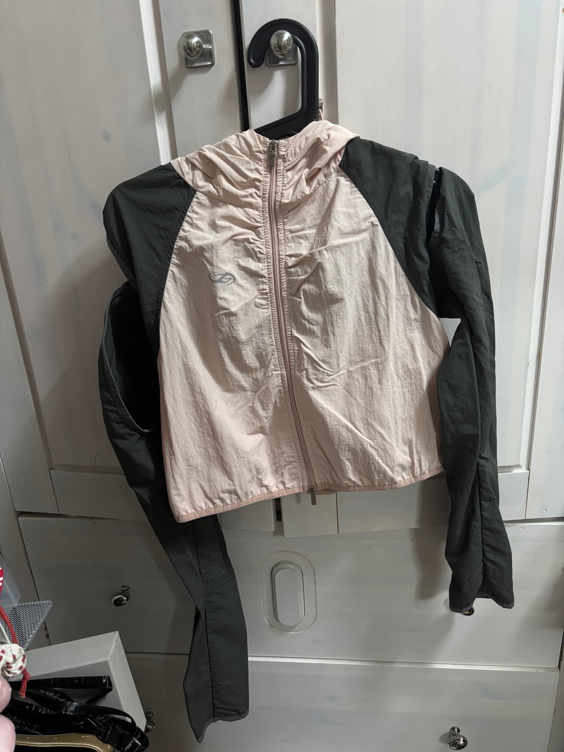 허그유어스킨 볼레로 윈드쉘 핑크 상품이미지2