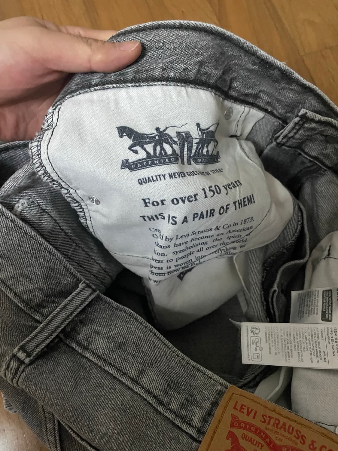 리바이스 469 루즈쇼츠(36size) 상품이미지4