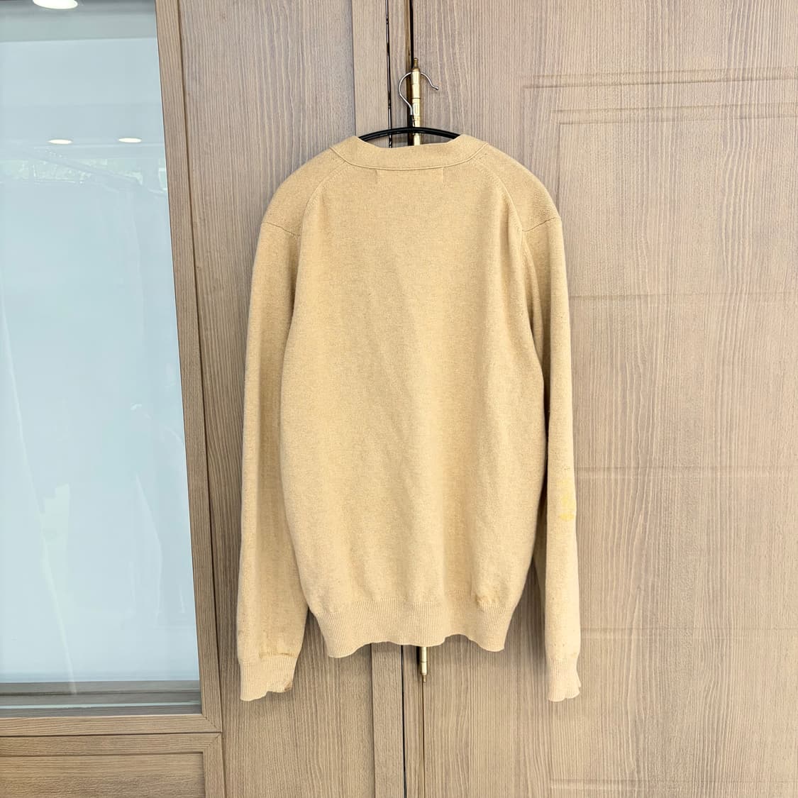 꼼데가르송 블랙와펜 니트 가디건 (M) 얼룩 많음 상품이미지2