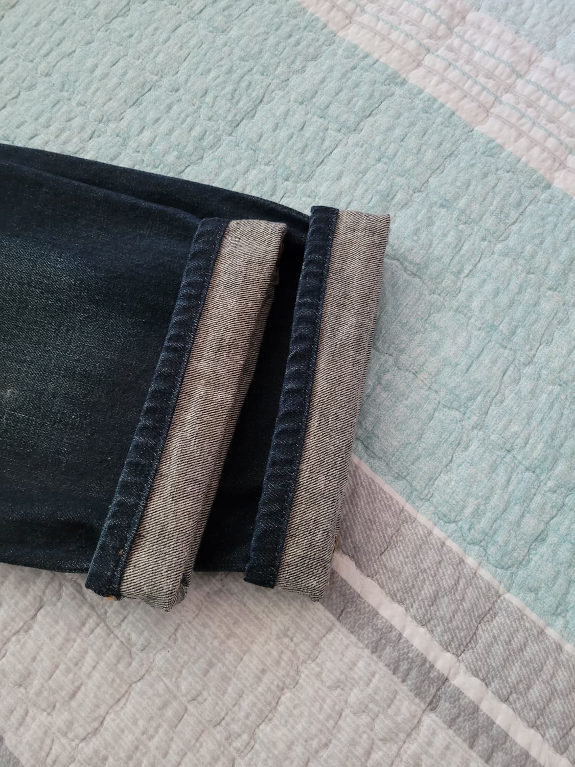 리바이스 08 501. 레귤러스트레이트 다크블루워싱진. 32사이즈 상품이미지10