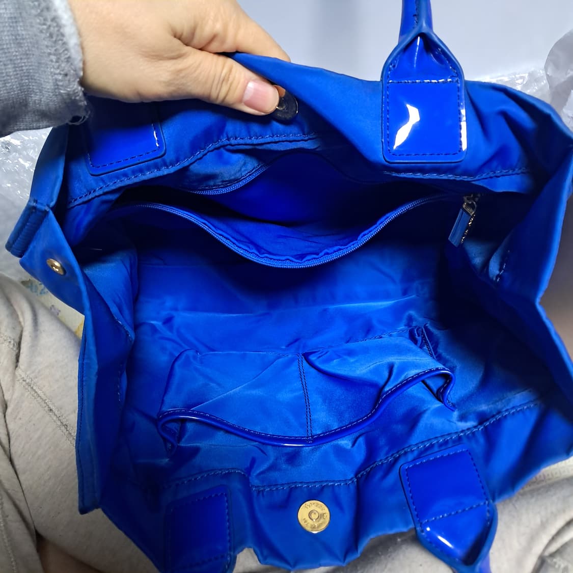 토리버치 블루 토트백 가방  상품이미지6