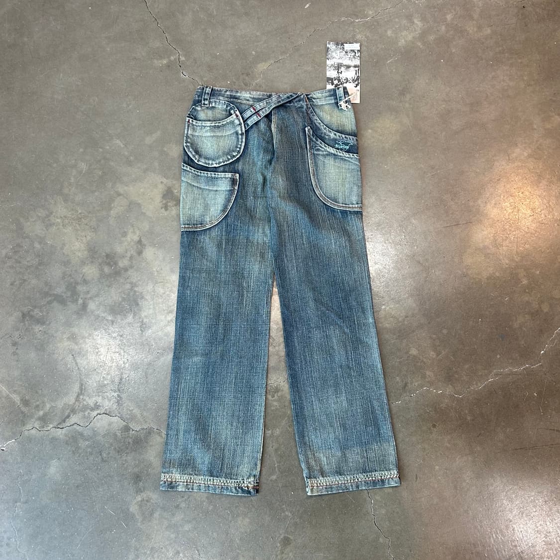 Blueskin 디테일 데님 팬츠 상품이미지2