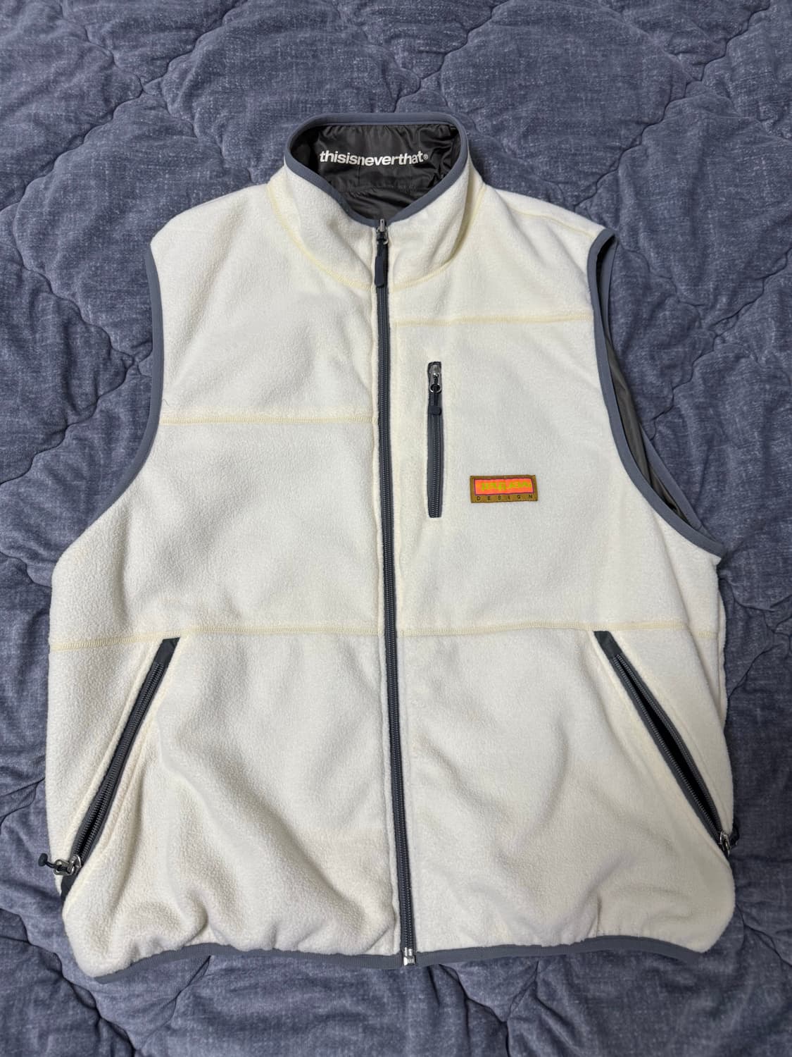 디스이즈네버댓 리버시블 조끼 상품이미지3