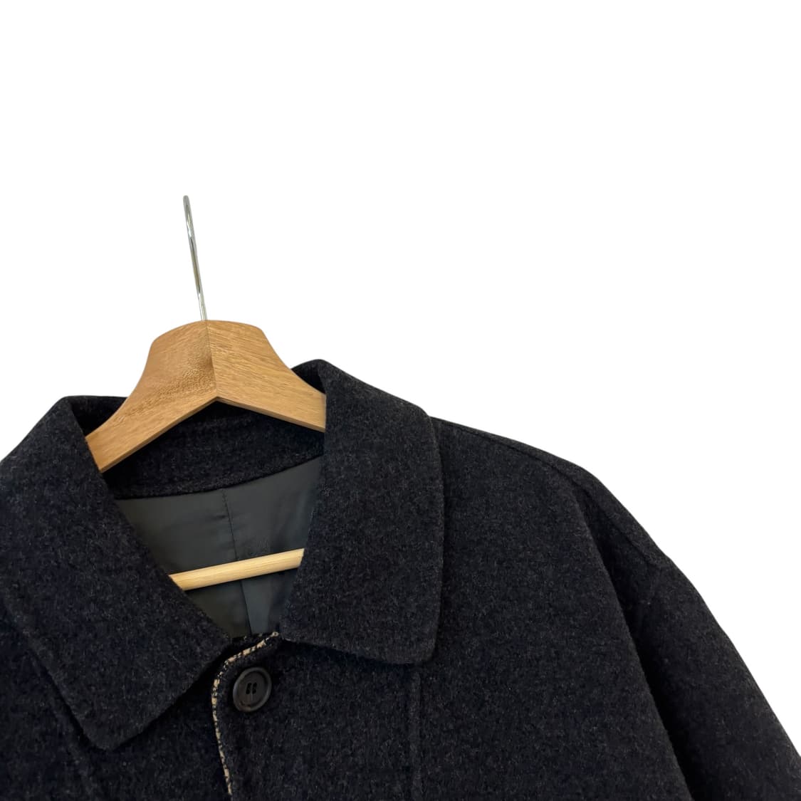 빈폴 로고 오버사이즈 모직 코트 상품이미지3