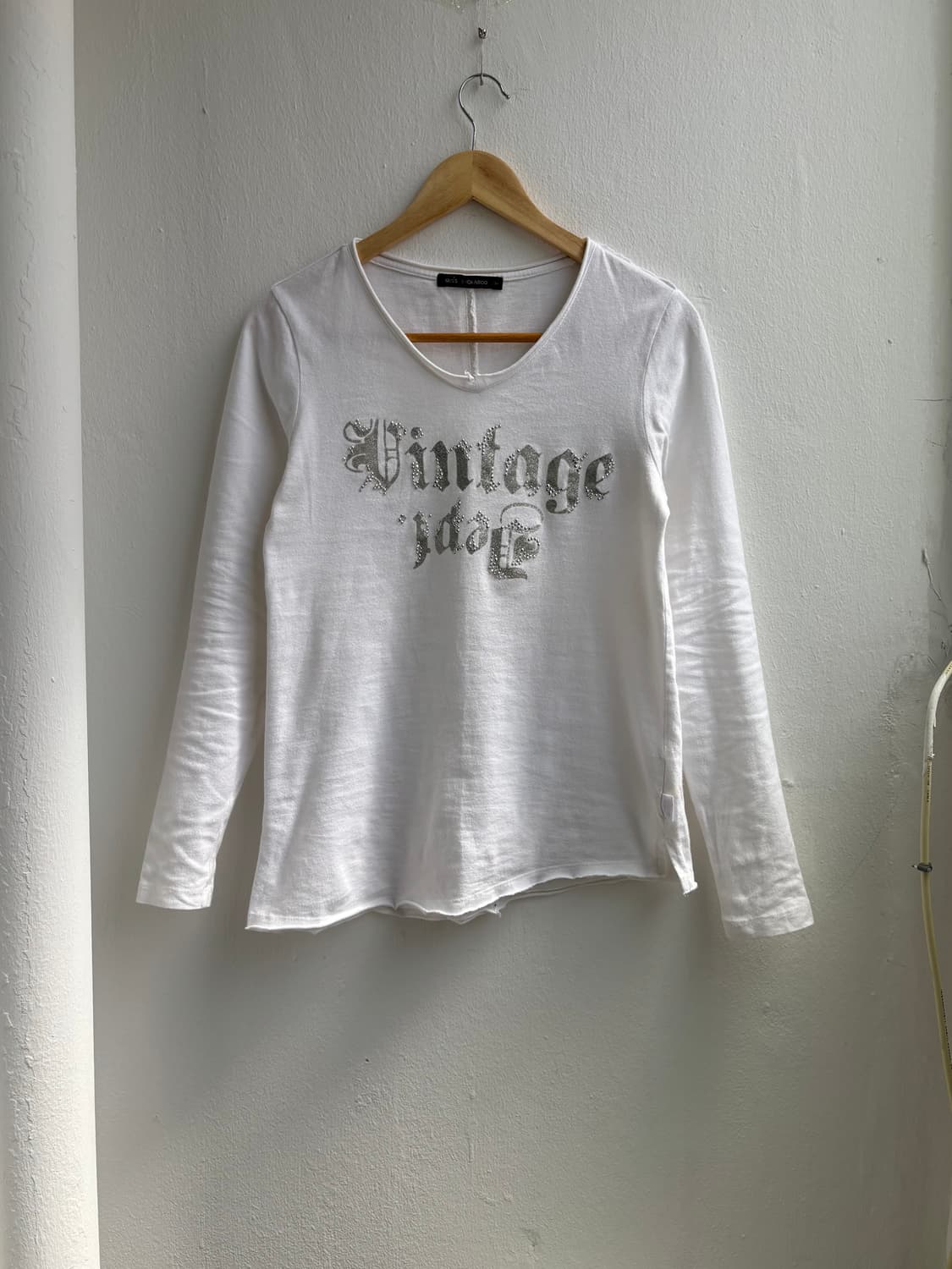 Vintage Miss Buckaroo White Long sleeve 상품이미지4
