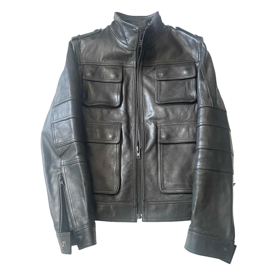 206 옴므 4포켓 레더 자켓 상품이미지1