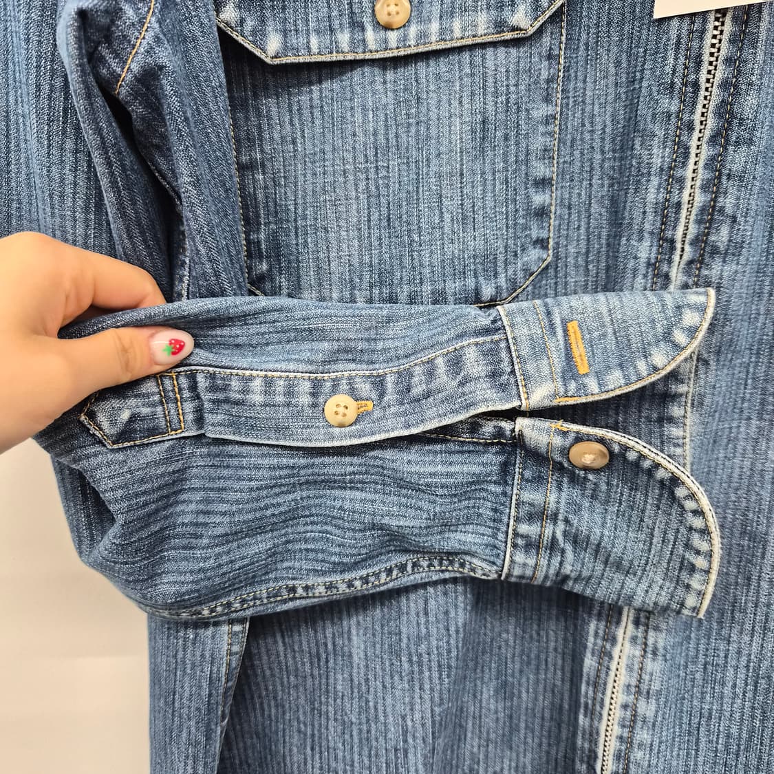 제이프레스 데님 집업 자켓 남성 M 상품이미지3