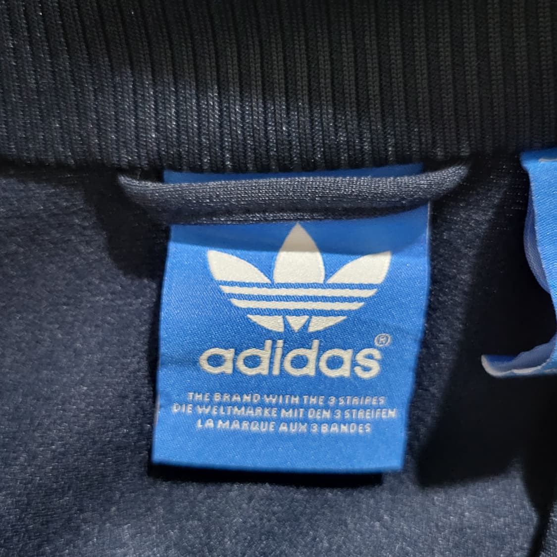 아디다스 파이어버드 트랙탑 져지 네이비/옐로우 (100) 상품이미지4