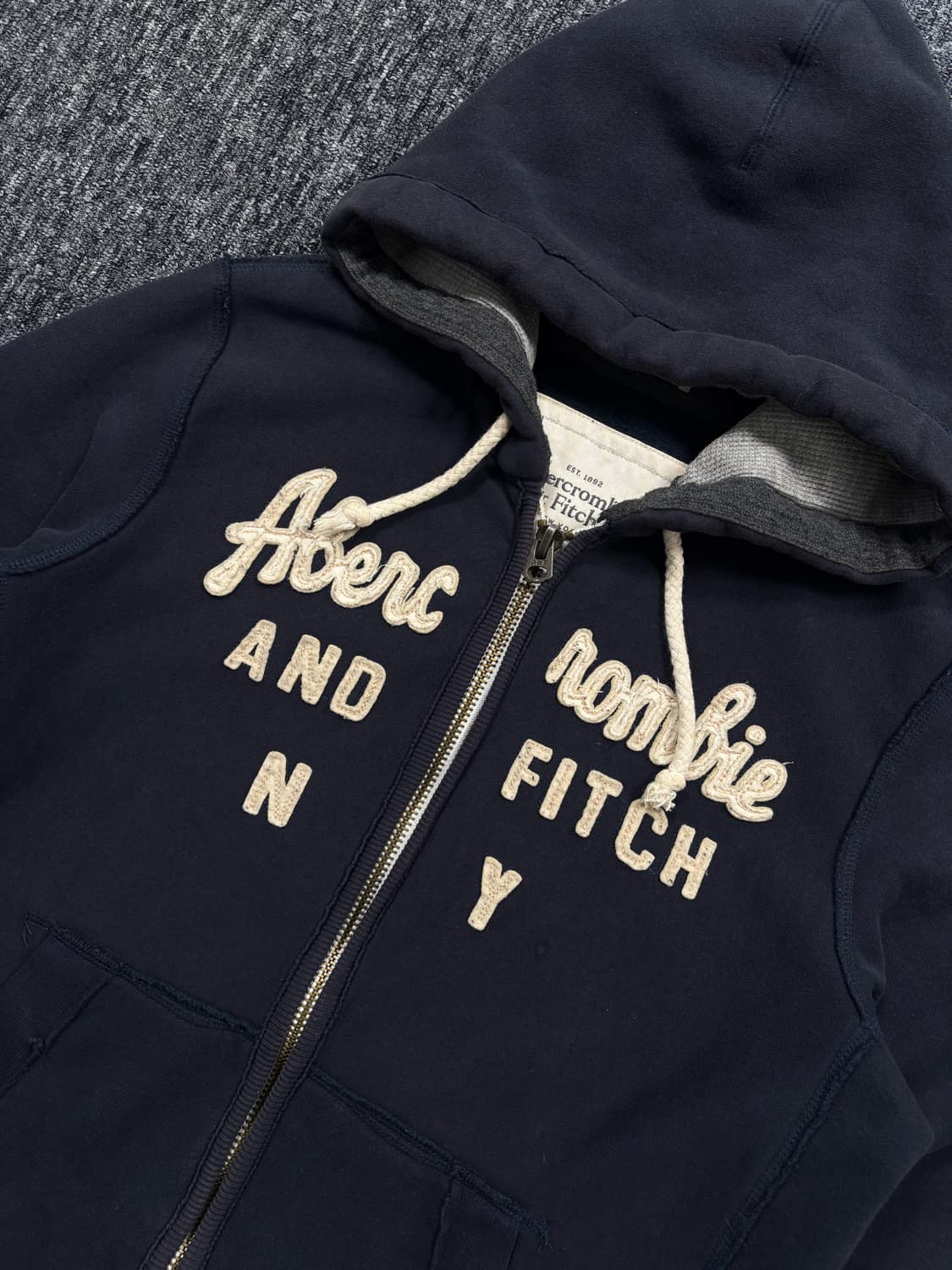 아베크롬비 네이비 후드집업 상품이미지4