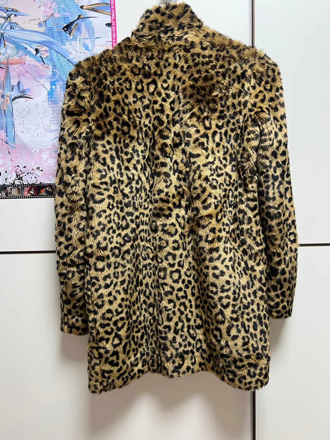 Zara leopard fur 자라 레오파드 퍼 자켓 상품이미지2