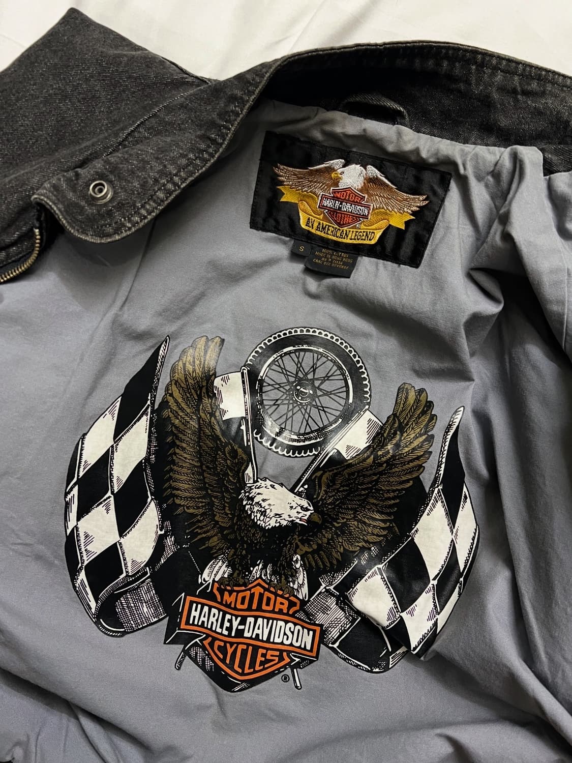 할리데이비슨 데님 라이더자켓 상품이미지6