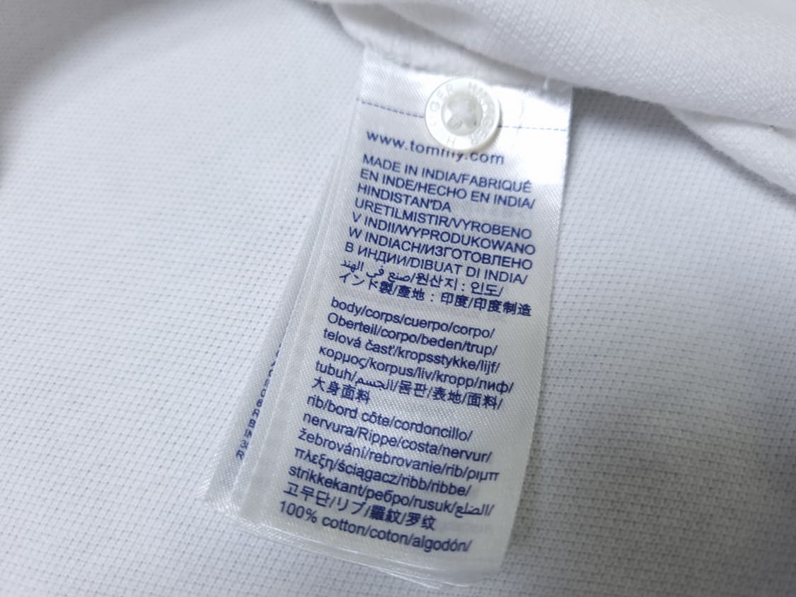 [무료배송][160]타미힐피거 키즈 피케 반팔티 카라티 상품이미지10