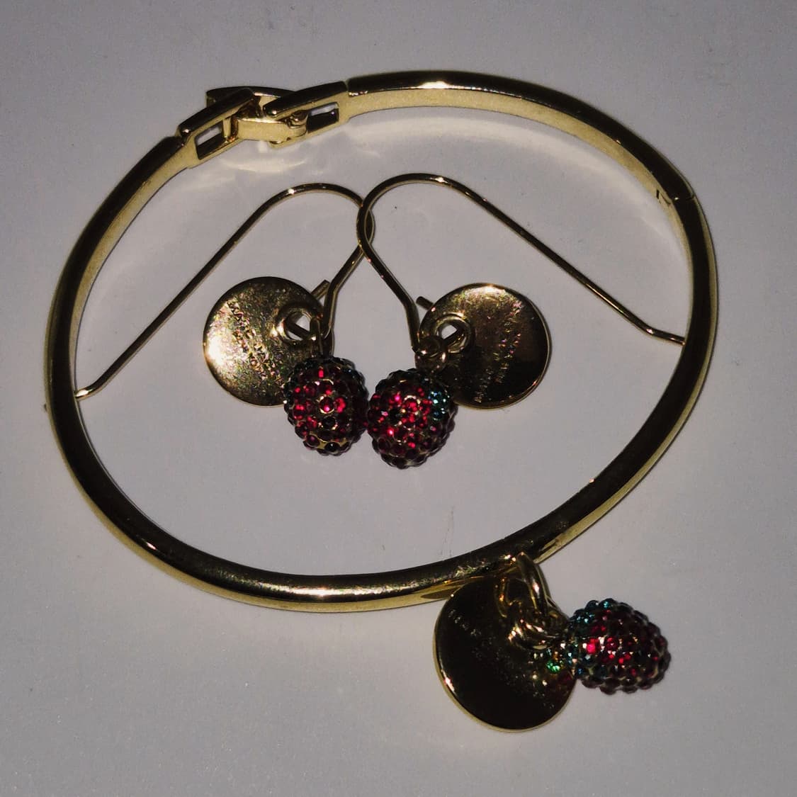 08s 마크제이콥스 파베 딸기 코인 뱅글&이어링 세트 상품이미지10