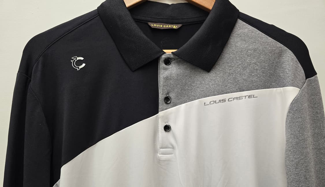 루이까스텔 골프 컬러배색 카라티.
싸이즈 110 상품이미지3