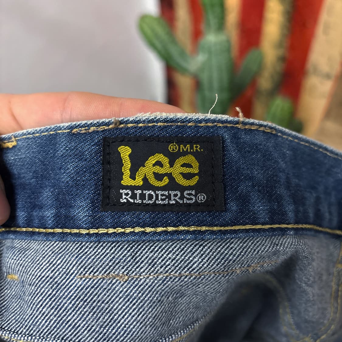 00s 리 라이더스 재팬라인 데님 배기팬츠 쉴드포켓 N545 상품이미지7
