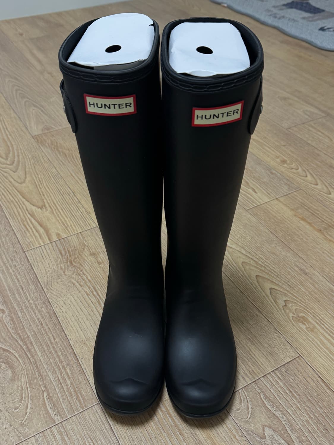 [240](새상품) 헌터 오리지널 투어 톨 레인부츠 블랙 상품이미지3