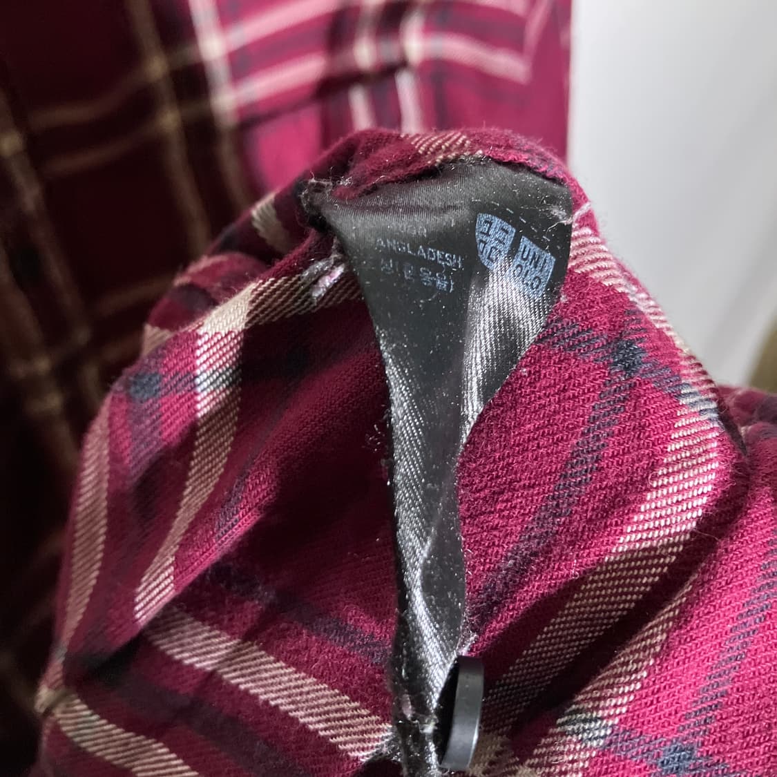 2XL)유니클로 체크셔츠 남방 상품이미지8