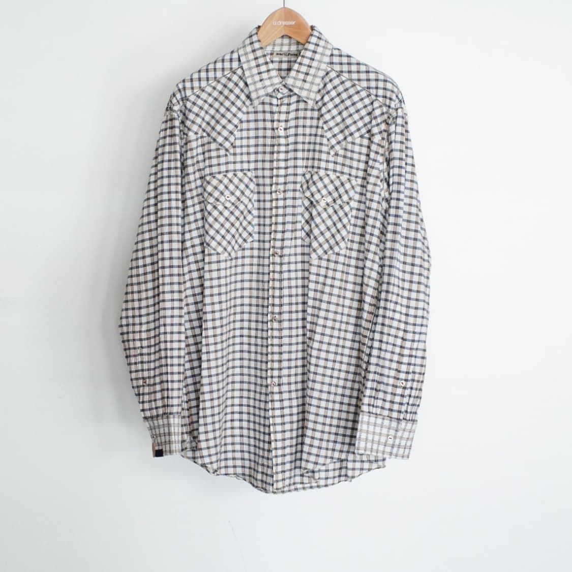 GUPTA WESTERN (WHITEPLAID) 상품이미지2